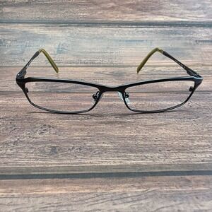 DKNY DY 5560 1004 Black Metal Rectangular Eyeglasses 53-16-135